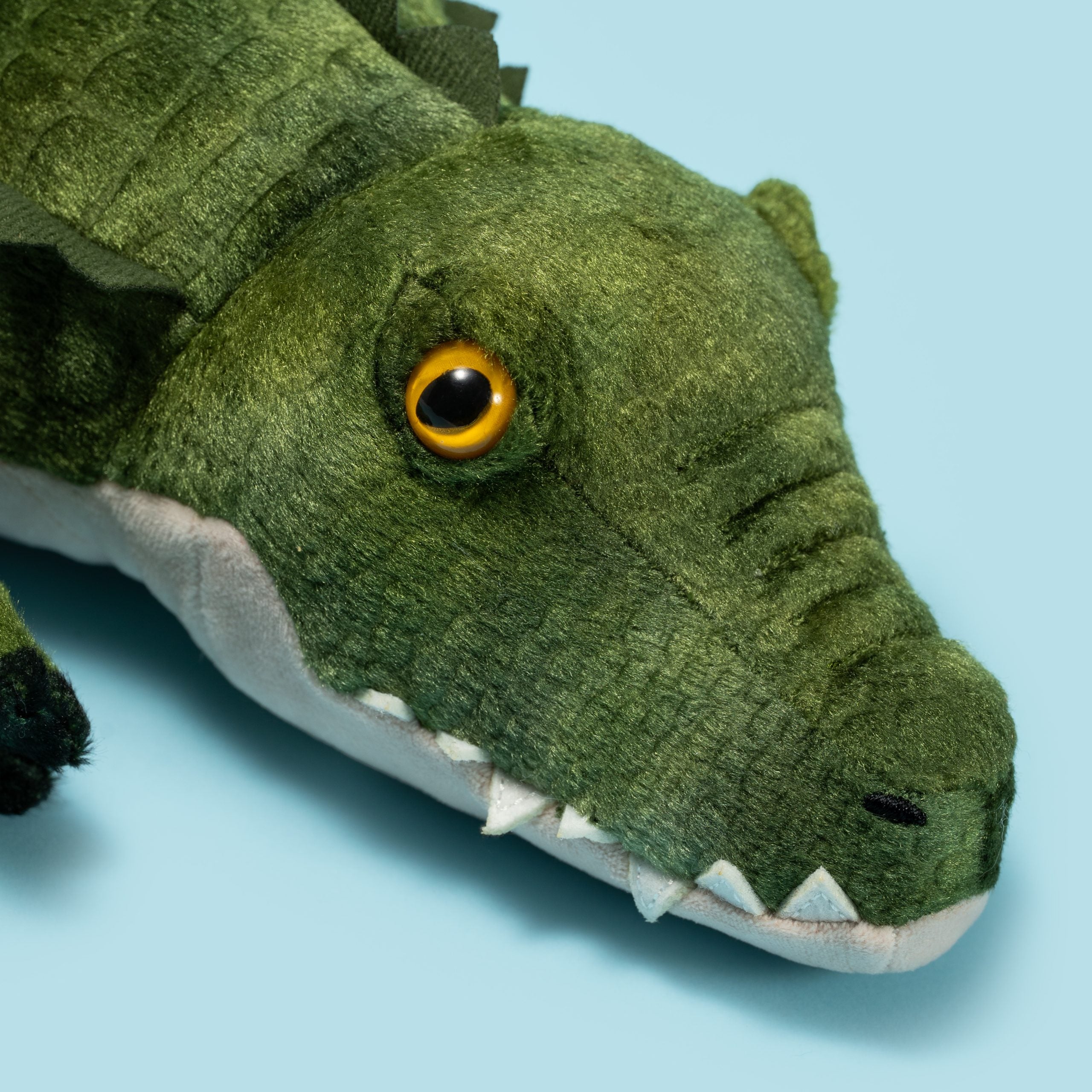 Crocodile plush from Wild Planet – All About Nature.
