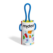 Bucket of soft, washable silky crayons Mideer – 12 colors