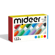 Nachfüllungen für weiche, abwaschbare Mideer Silky Crayons – 12 Stück