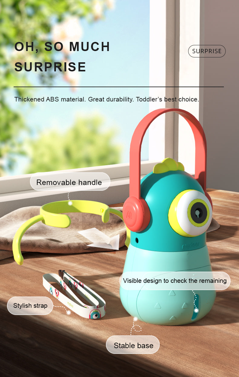 Grający automat do baniek mideer – Potwór bańkotwórca (z płynem)