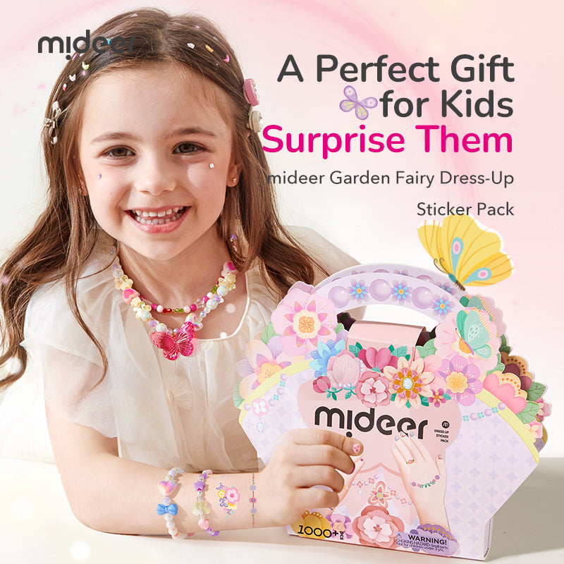 Zestaw tatuaży i naklejek mideer – Ogród elfów