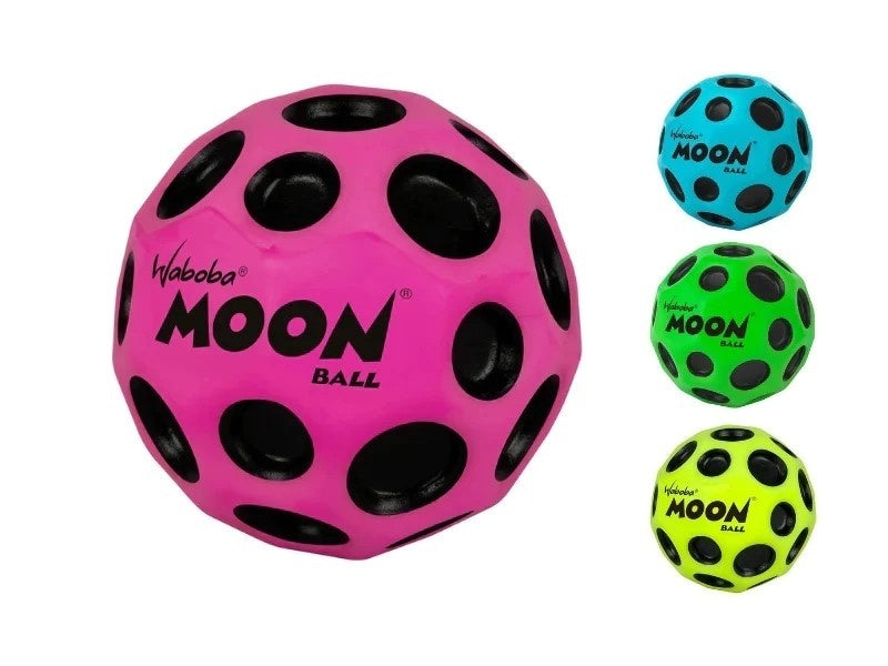 Piłeczka Waboba Moon Ball żółta do skakania i zabawy na świeżym powietrzu
