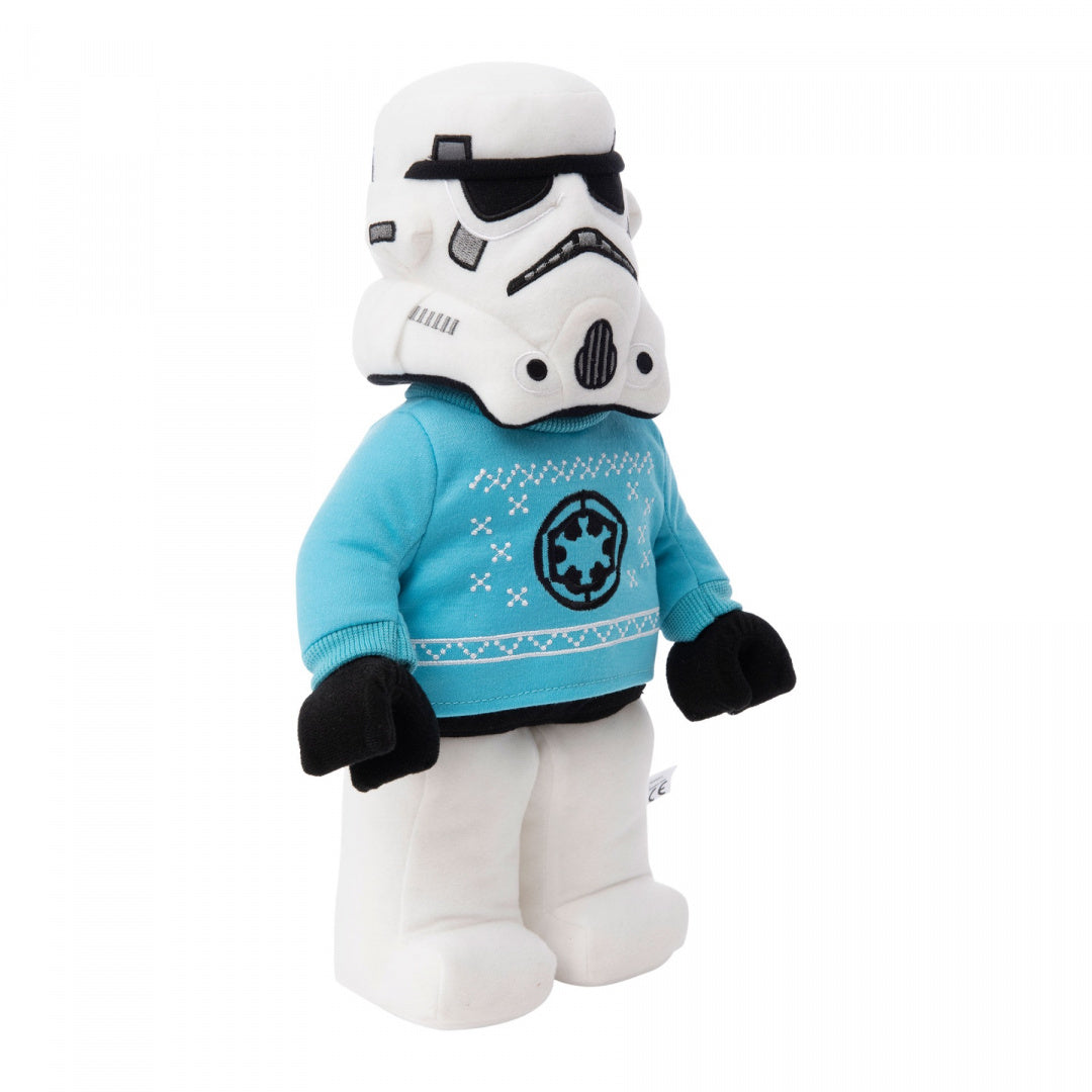 pluszak LEGO Star Wars Stormtrooper w niebieskim swetrze z motywem Imperium Galaktycznego