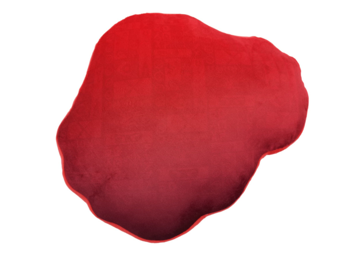 Czerwona miękka poduszka LEGO Ninjago Kai w nieregularnym kształcie do dekoracji pokoju dziecięcego