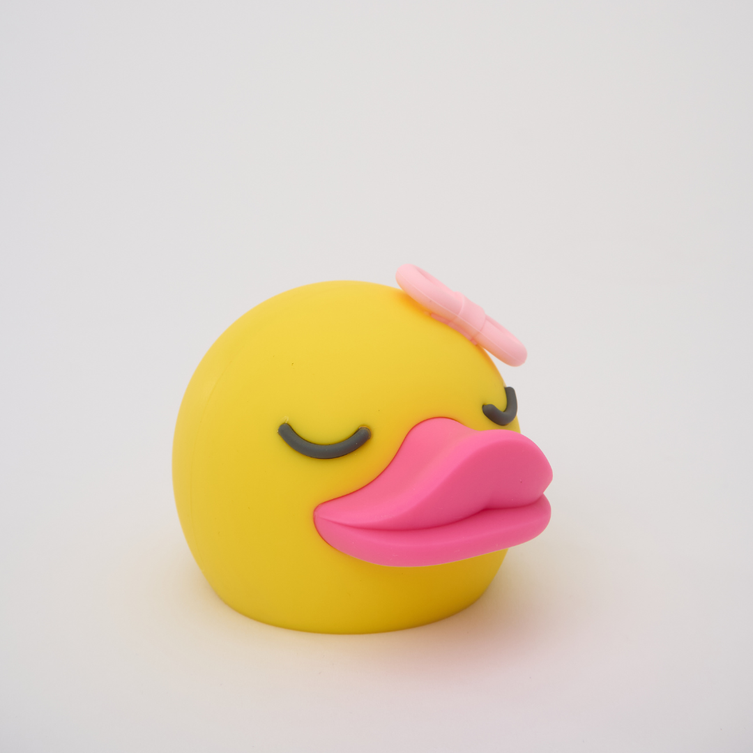 Butelka termiczna ze słomką Bestie Asobu – Kaczuszka 460 ml