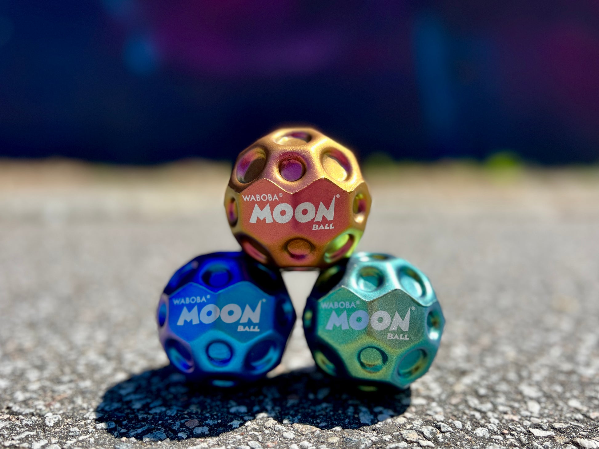 Piłeczka Waboba® Metallic Moon ball