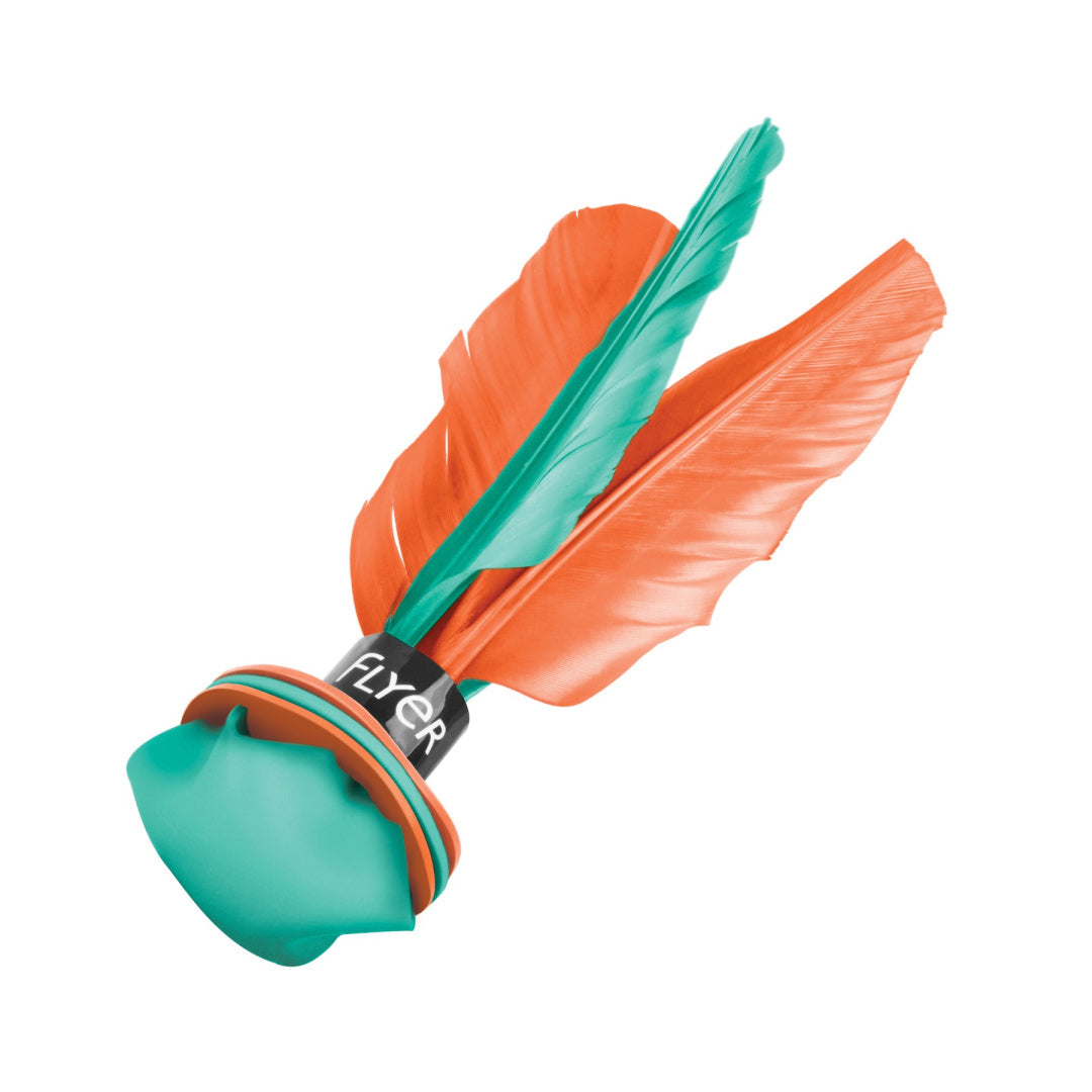 Lotka Waboba Flyer do zabawy na świeżym powietrzu z kolorowymi piórami BV JACOB COMPANY