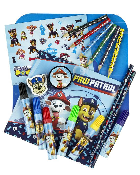 Set mit Schulartikeln mit Figuren aus der Paw Patrol von Yamann