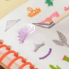 Zeszyt kreatywny małego designera mideer – Magiczny klub