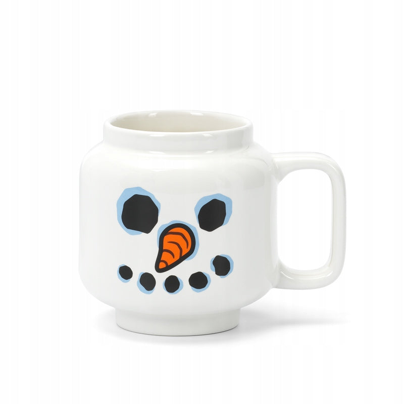 Ceramic mug small head LEGO® – Snowman