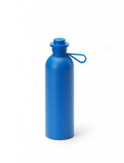 Stalowa butelka LEGO – niebieska