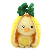 Pluszak kurczaczek ananas miękka zabawka w kształcie kurczaka w skórce ananasa