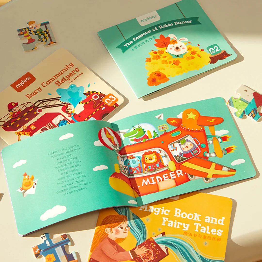 Puzzle dziecięce Level Up! 2 mideer – Buziak dla maluszka