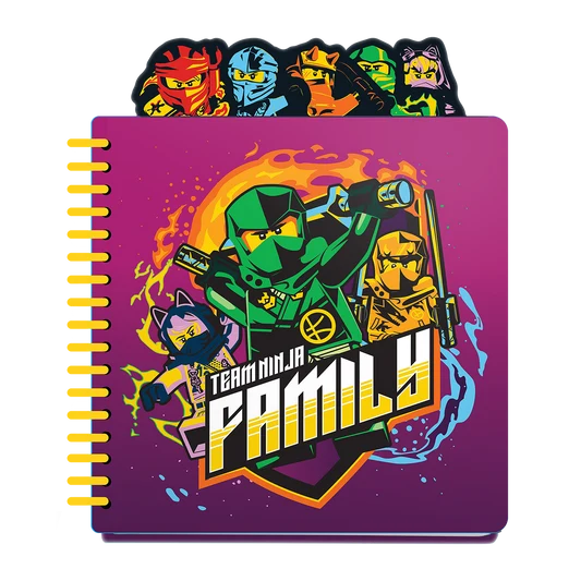 LEGO® Tab Ninjago notebook