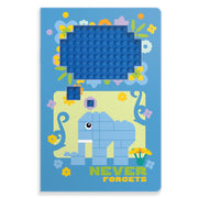 Notatnik LEGO® z żelopisem Recycle Elephant