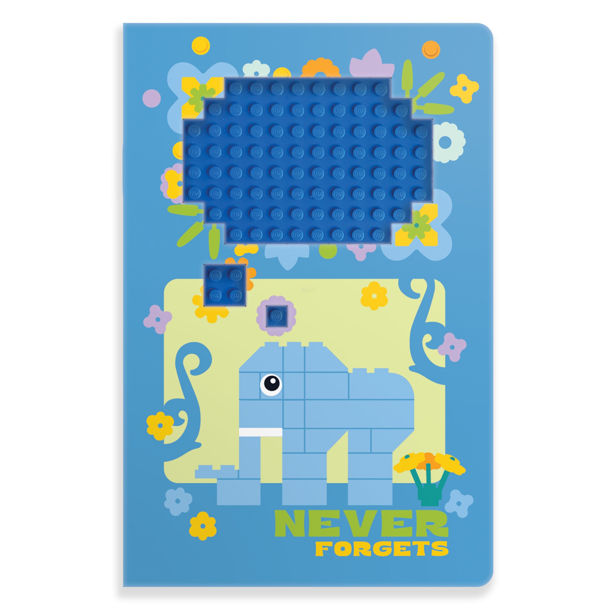 Notatnik LEGO® z żelopisem Recycle Elephant