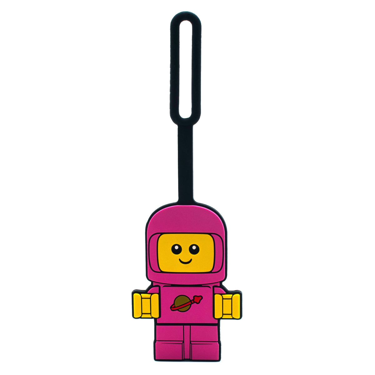 LEGO® Pink Spacebaby luggage tag