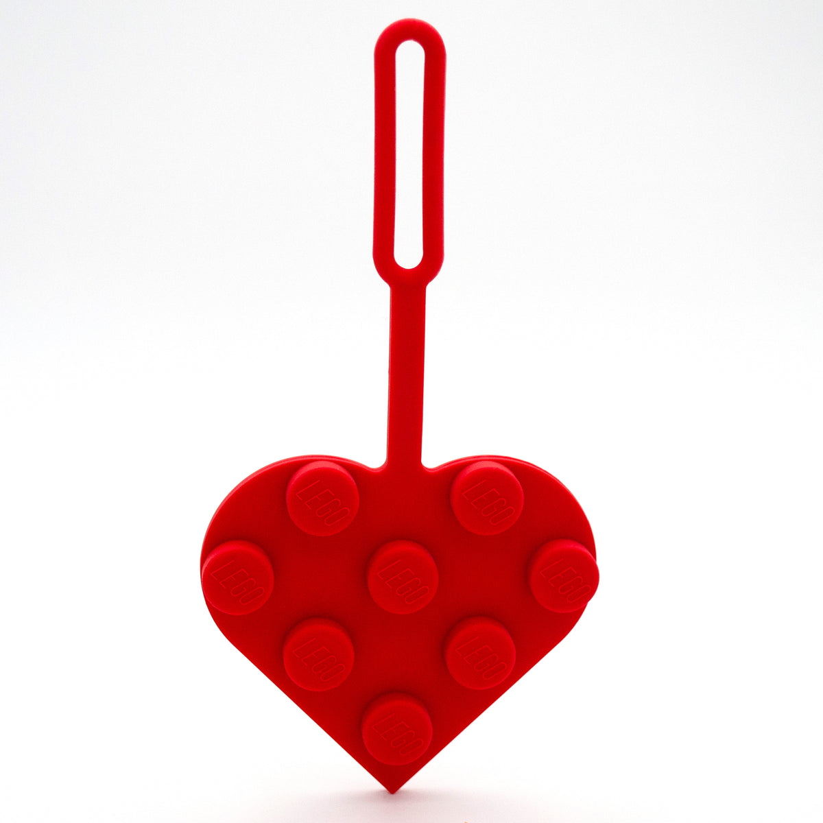 LEGO® Luggage Tag Red Heart