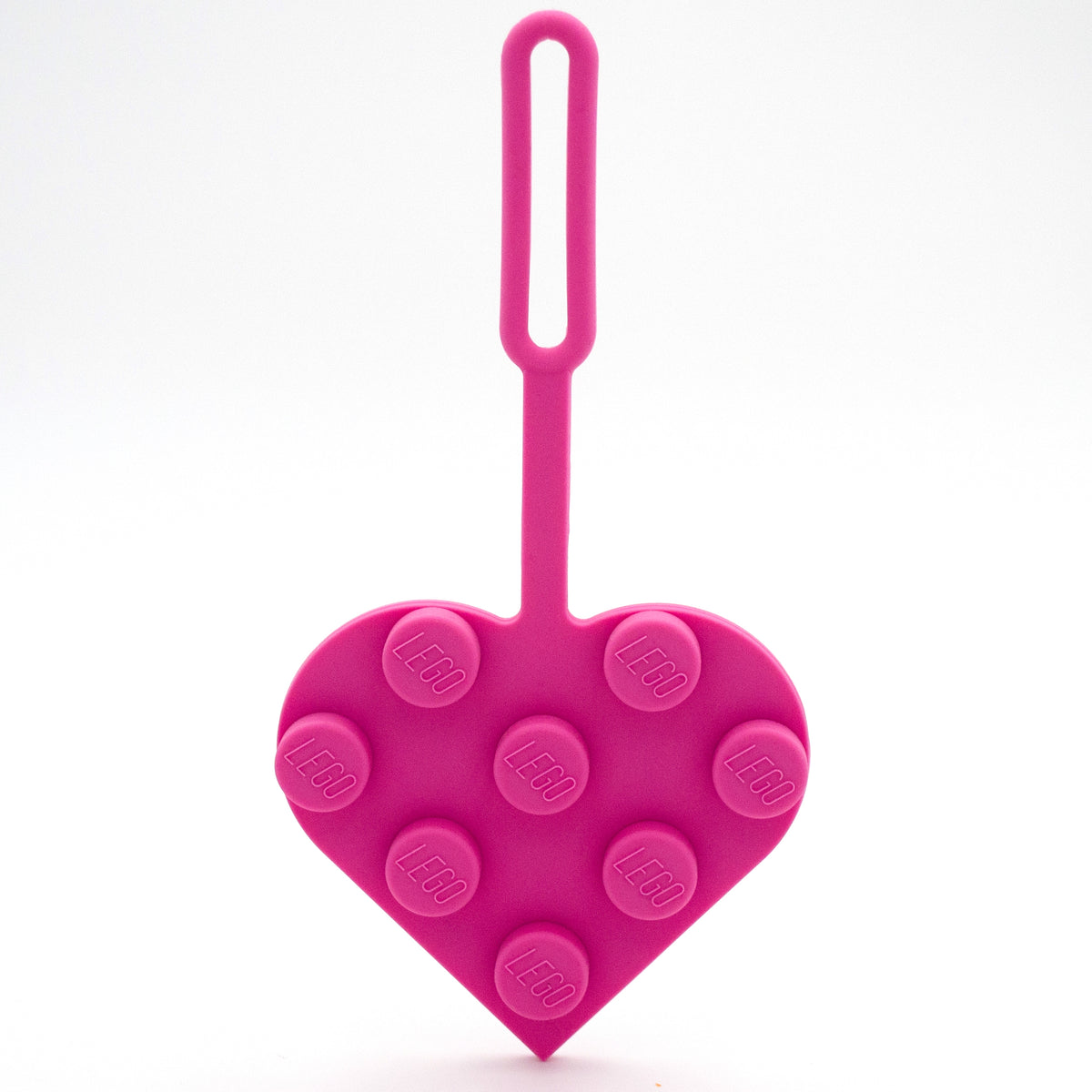 LEGO® Luggage Tag Pink Heart