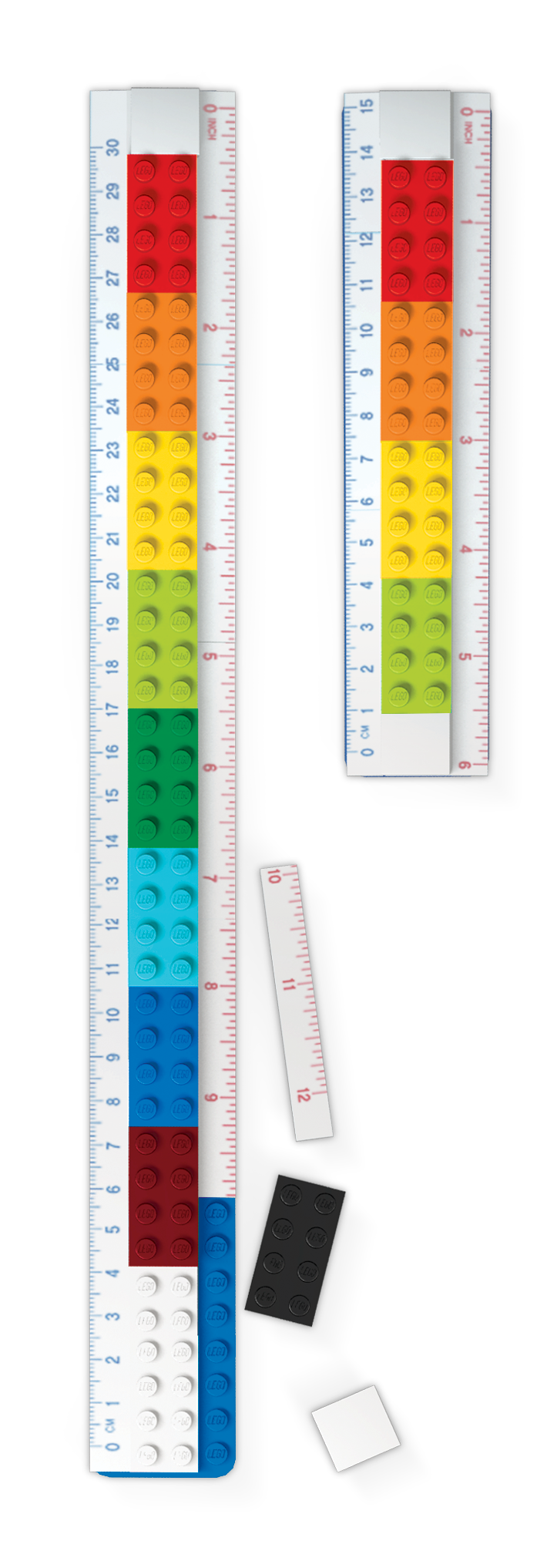 Linijka z klocków LEGO® (do zbudowania) z Minifugurką
