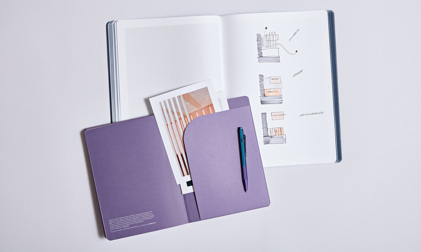 Notatnik nuuna Workbook L – Améthyste by MUT Design Studio