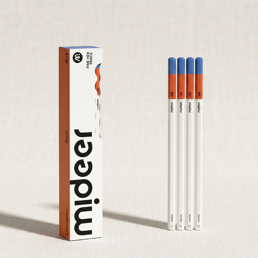 Zestaw ołówków mideer – HB (12 szt.)