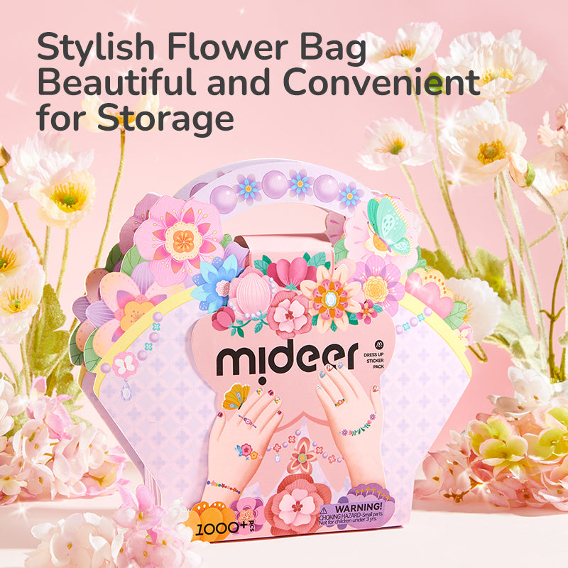 Zestaw tatuaży i naklejek mideer – Ogród elfów