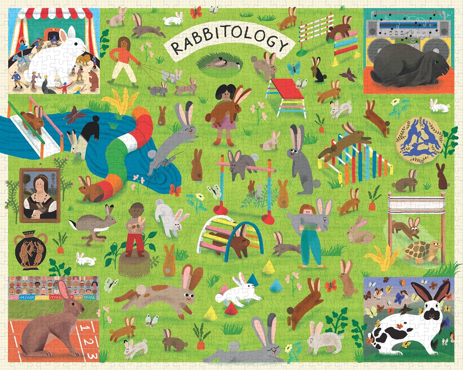 Puzzle Chronicle Books – Rabbitology (1000 el.)