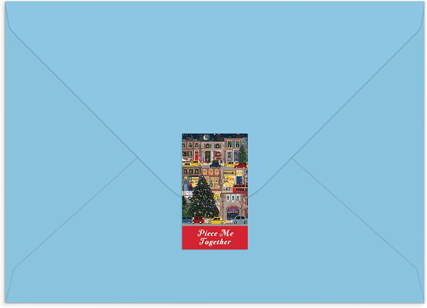 Puzzle i kartka świąteczna Galison – Joy Laforme Winter Lights (500 el.)