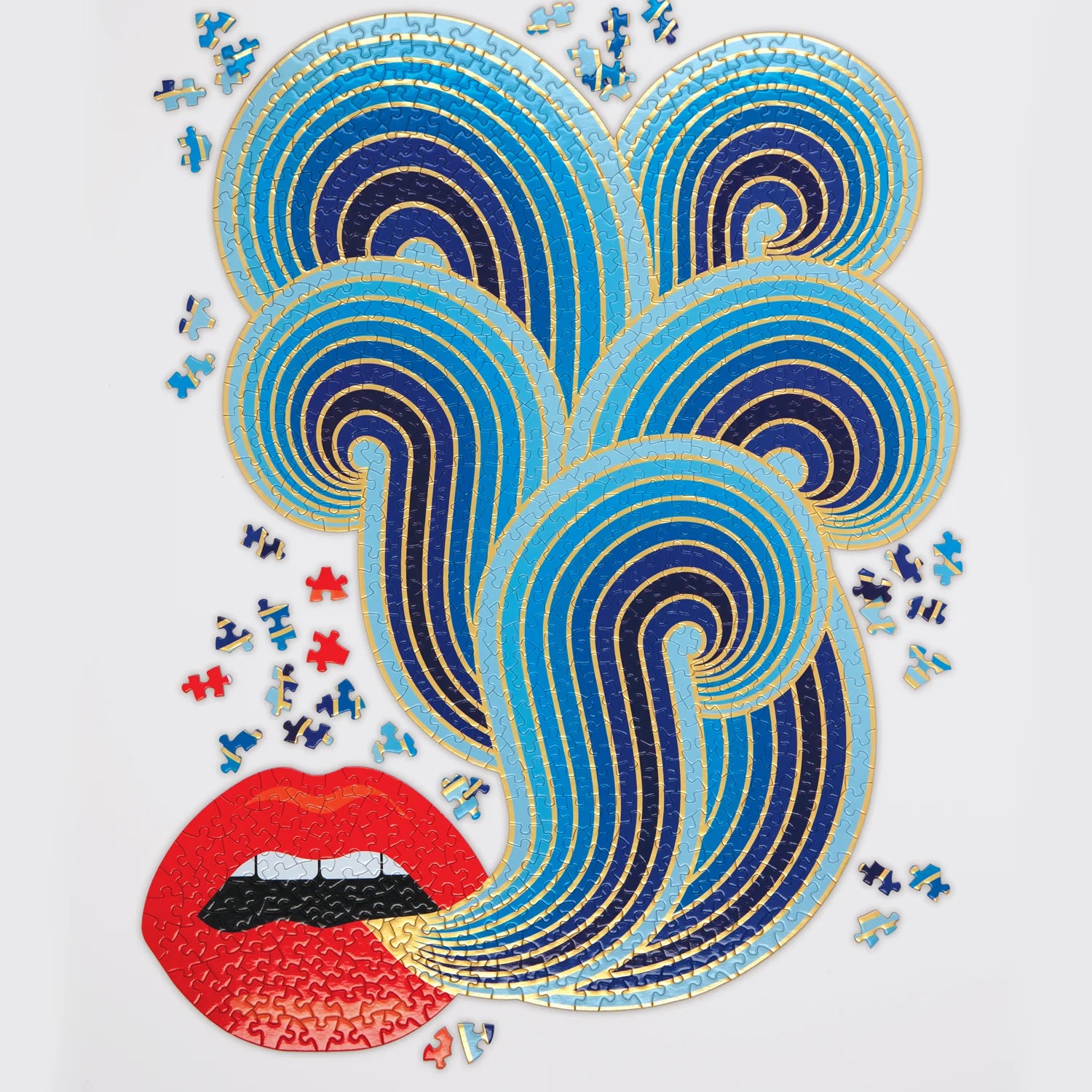 Puzzle Galison Jonathan Adler – Lips Shaped (750 el.)