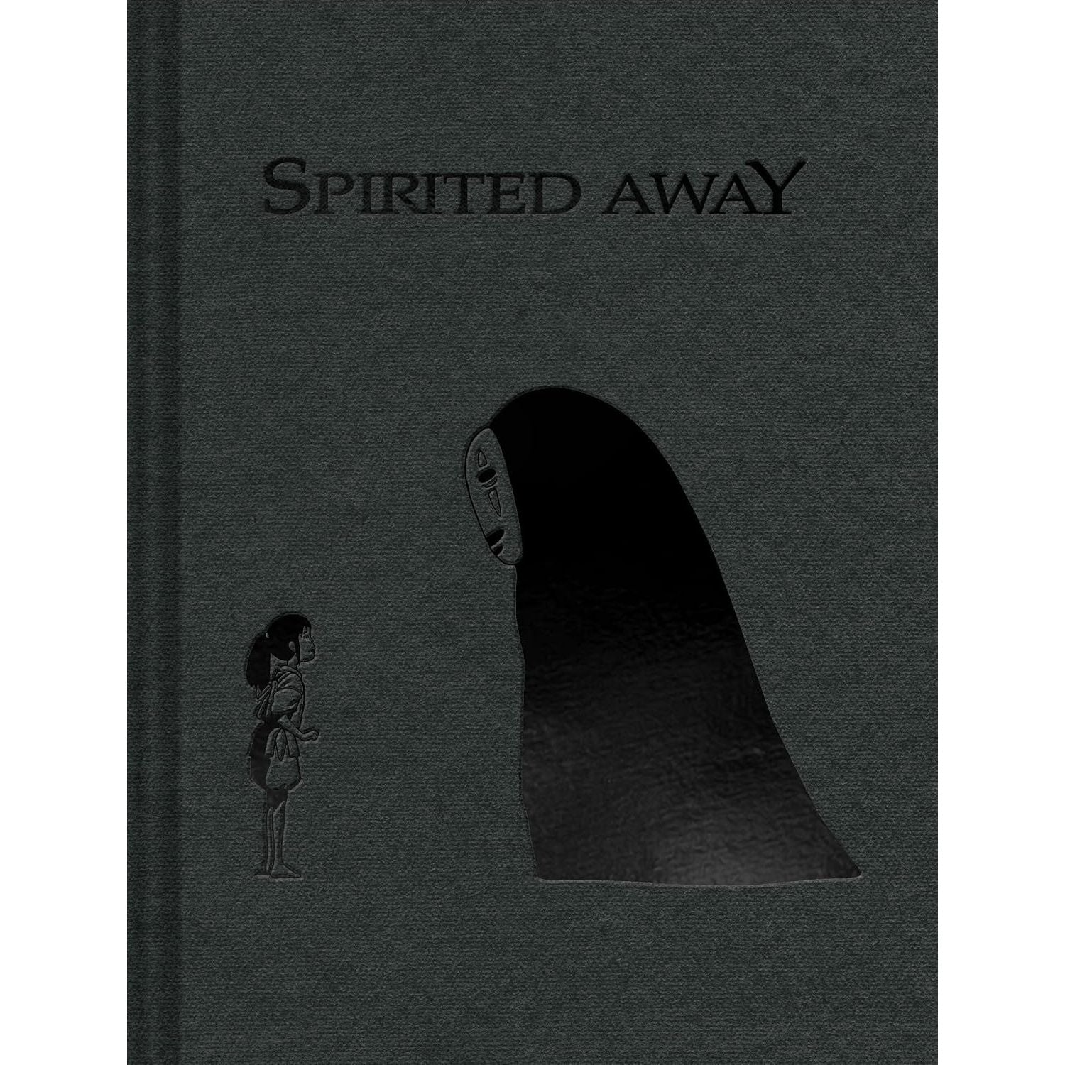 notatnik Spirited Away z czarną okładką i postaciami z filmu Studio Ghibli BV JACOB COMPANY