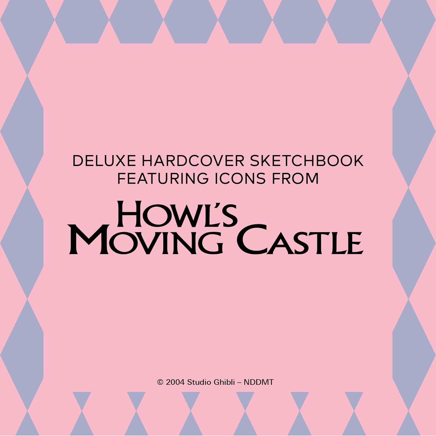Deluxe szkicownik Howl's Moving Castle z twardą okładką i motywami z filmu