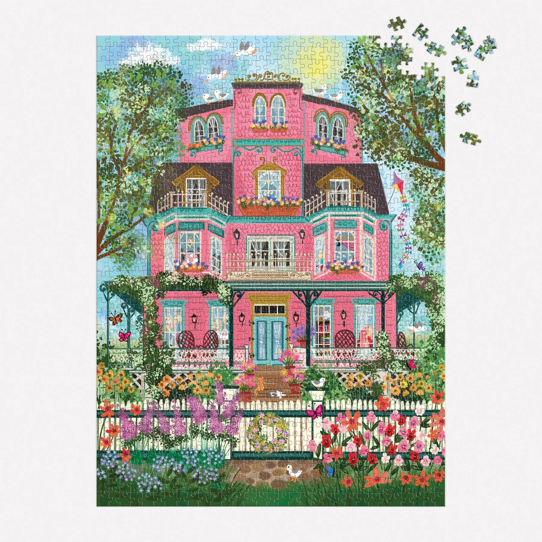 Puzzle Galison – Joy Laforme Capeside Victorian (1000 el.)