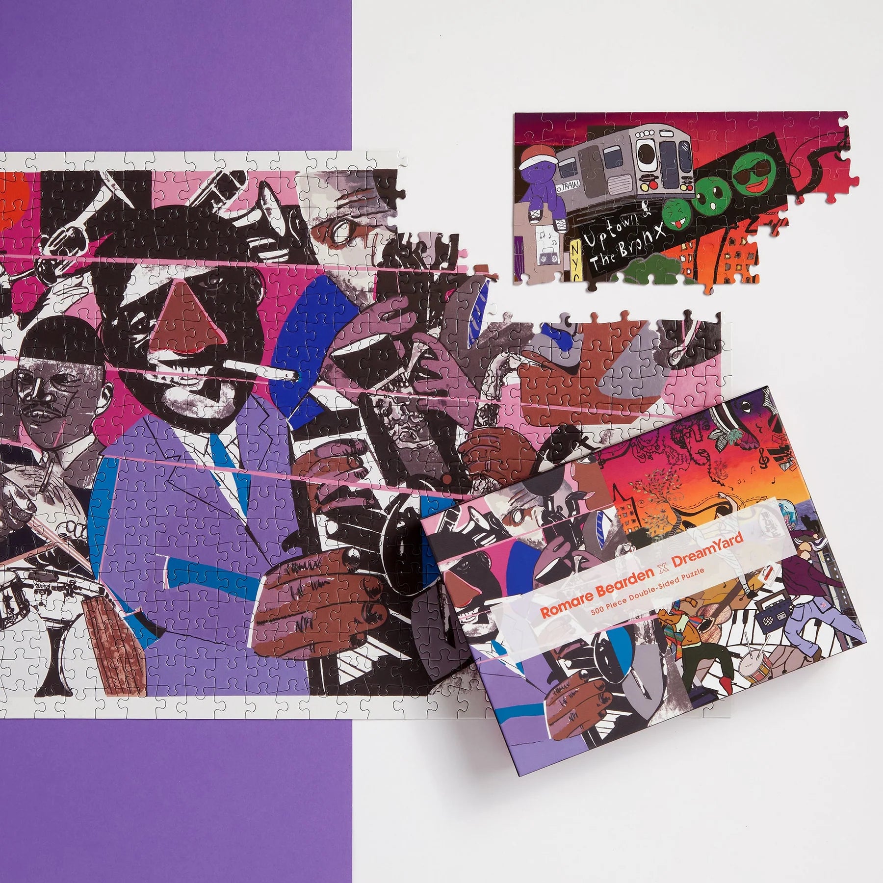 Puzzle Galison Romare Bearden x DreamYard – Double–Sided (500 el.)