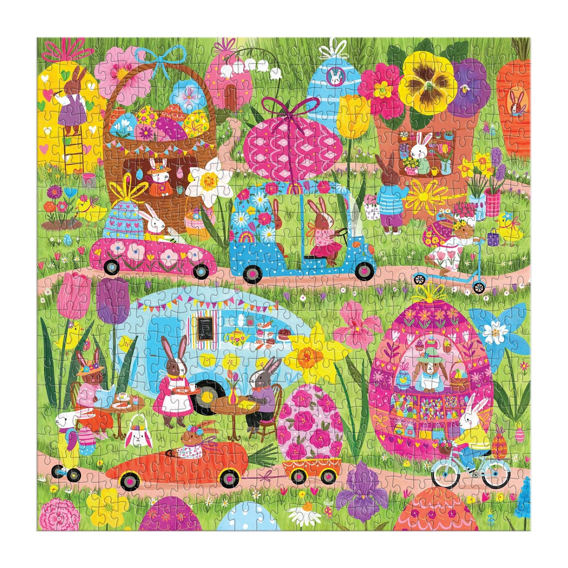 Puzzle Mudpuppy – Hoppin’ Around (500 el.)