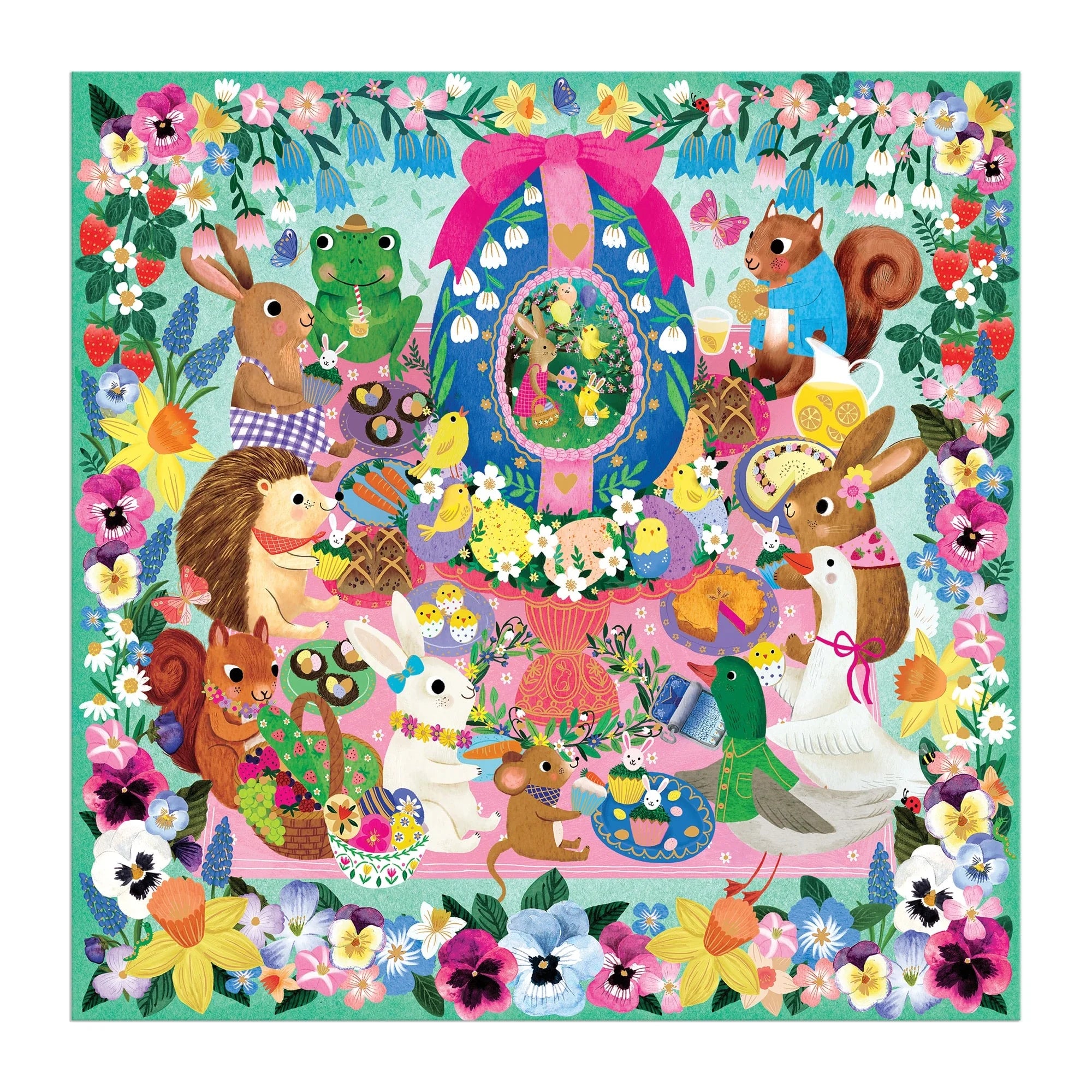 Puzzle Mudpuppy foliowane – Egg-cellent Day (500 el.)