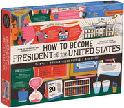 Puzzle dwustronne Galison – How to Become President of the USA (500 el.)
