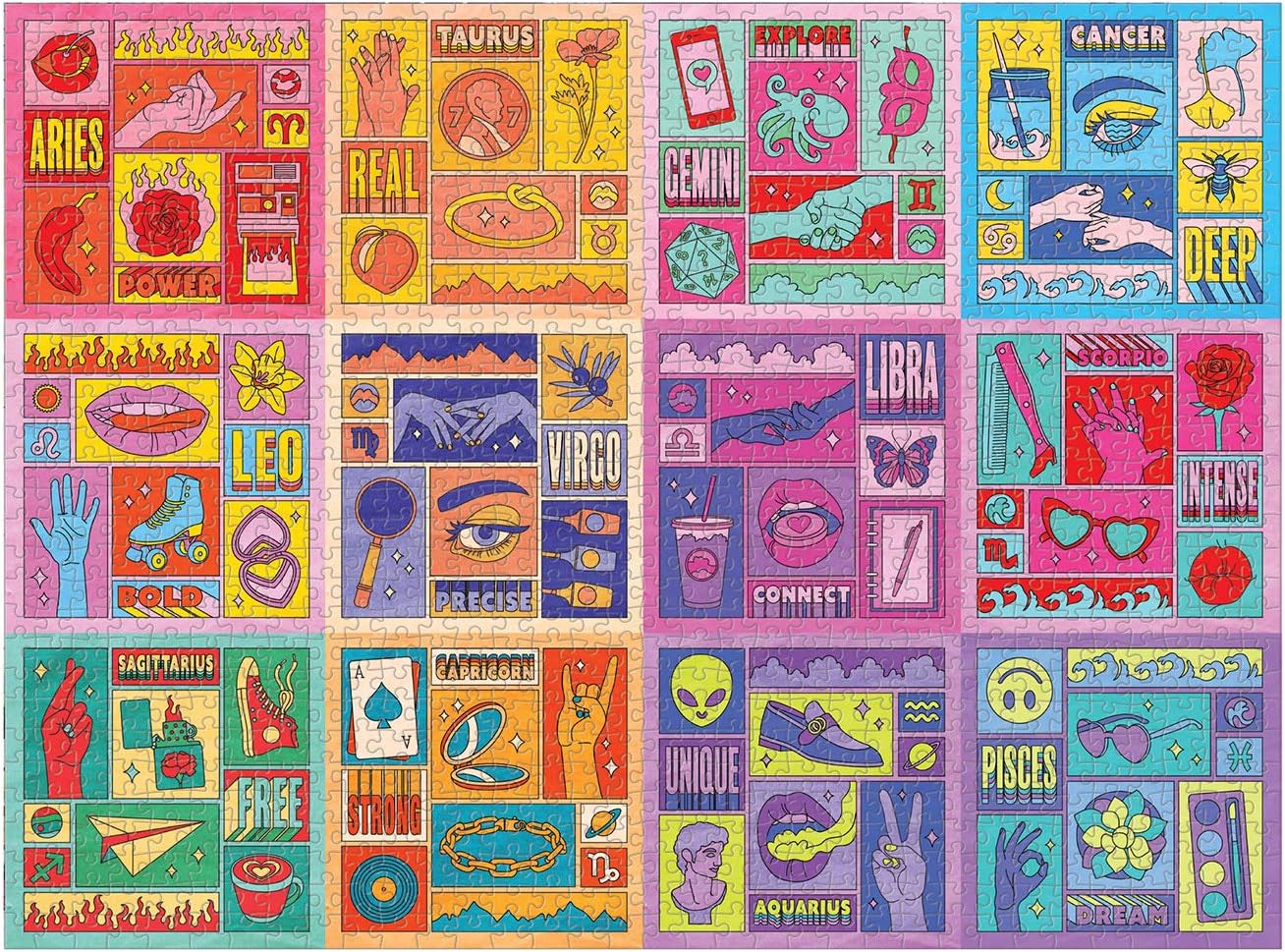 Puzzle Galison – Zodiac Power (1000 el.)