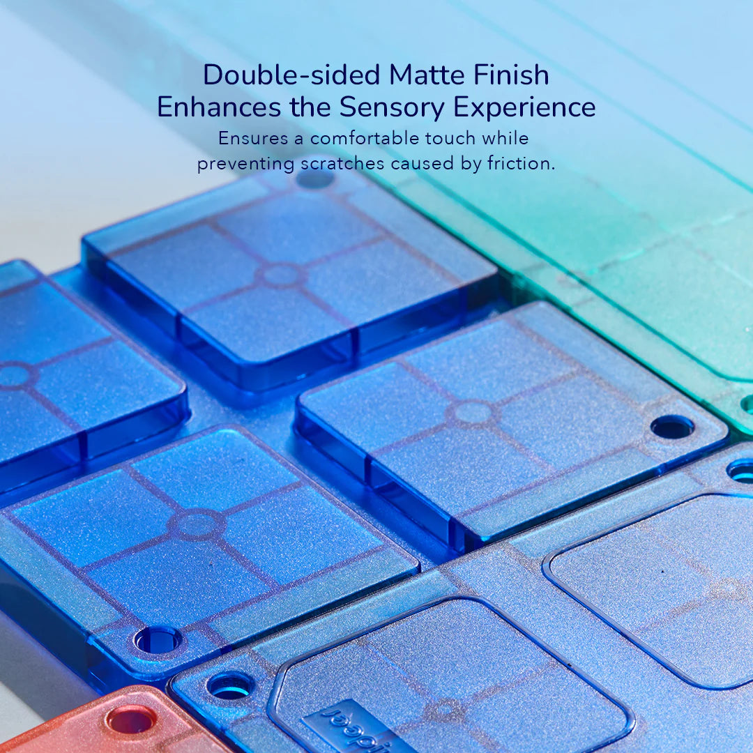 Klocki magnetyczne z autkami mideer – Tor wyścigowy (115 el.)