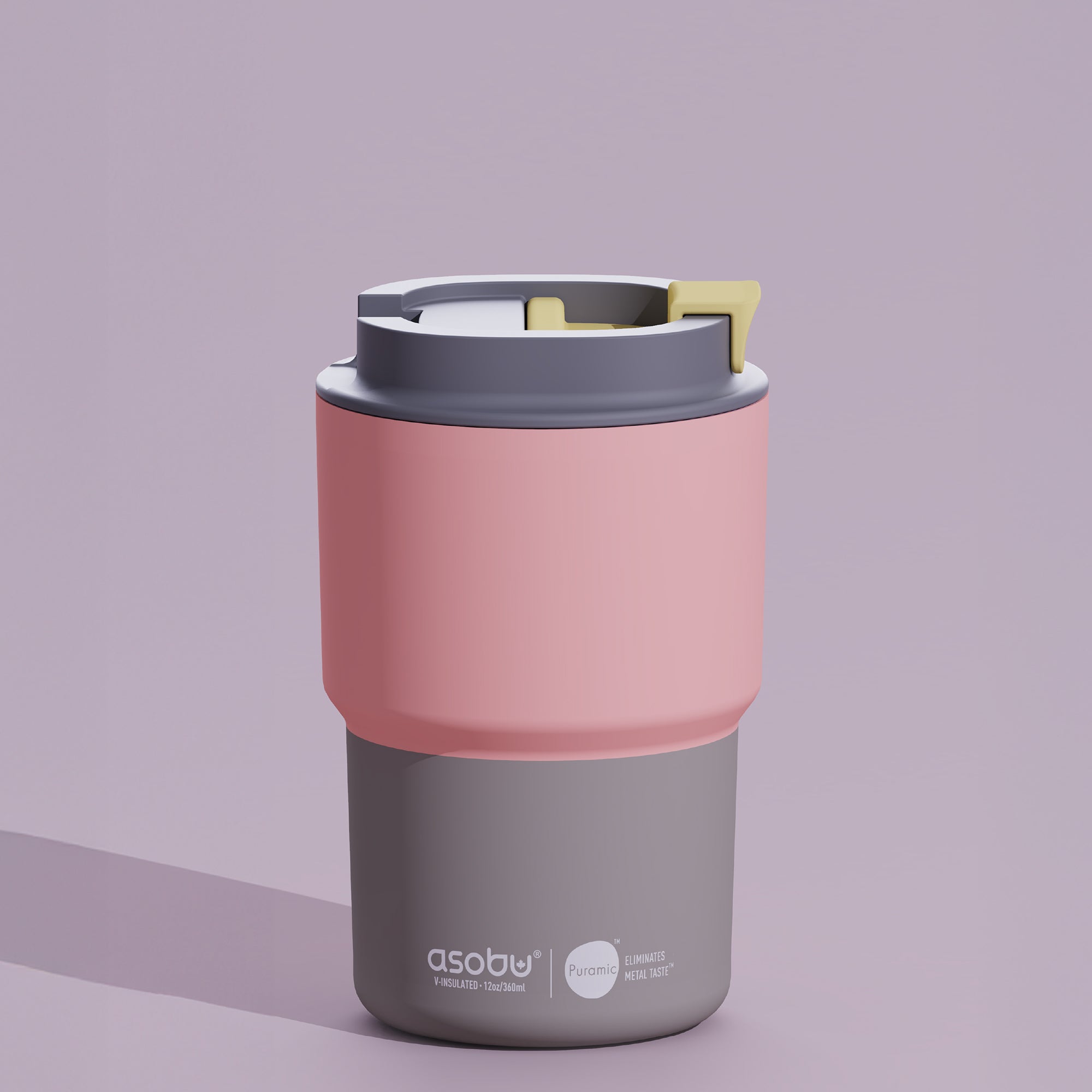 Kubek termiczny Coffee Express Asobu – pastel peach 360 ml