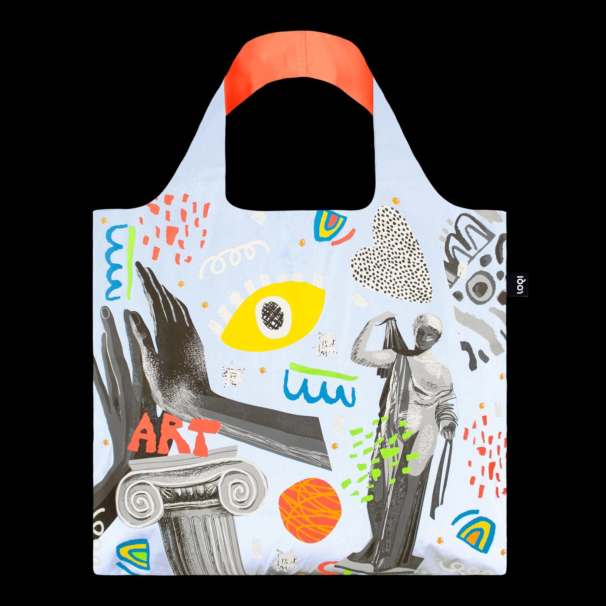 Torba LOQI Classic Art (odblaskowa)