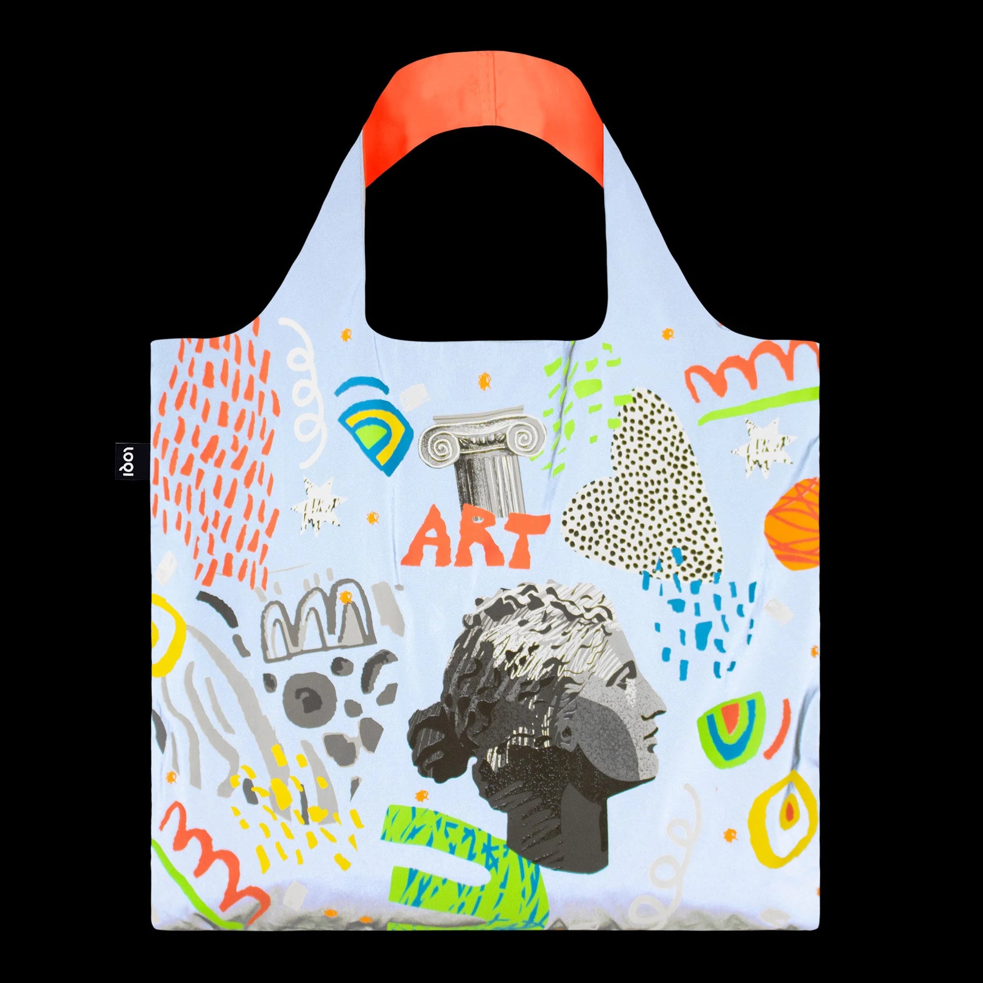 Torba LOQI Classic Art (odblaskowa)