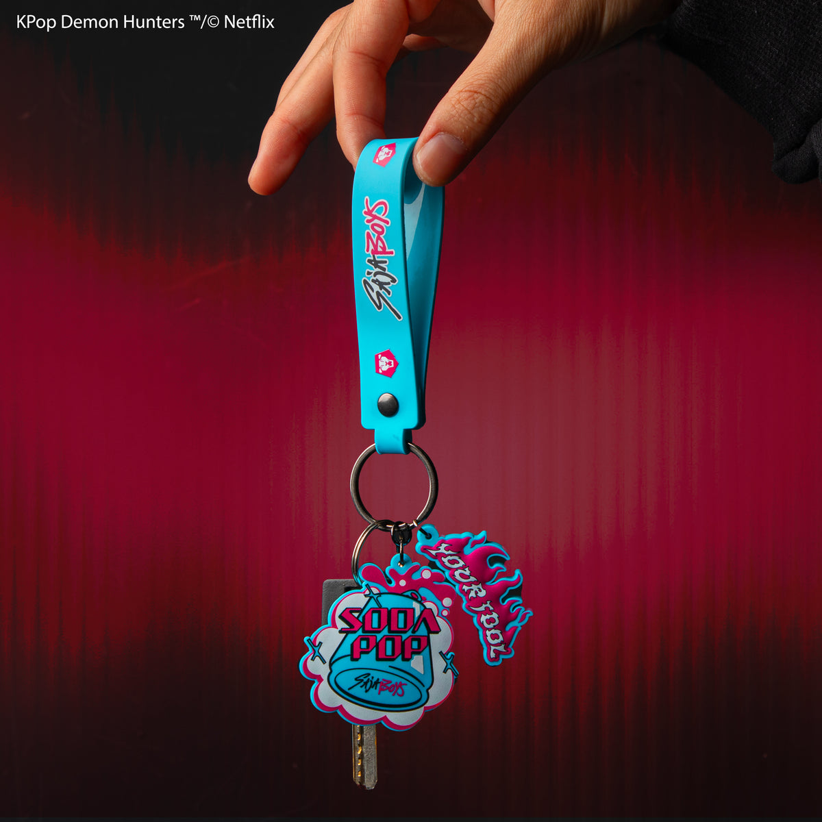 Demon Hunters– Soda Pop keychain