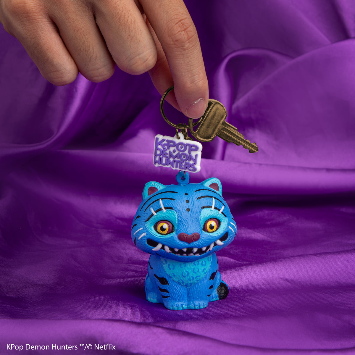 Squishy keychain – Derpy Tiger