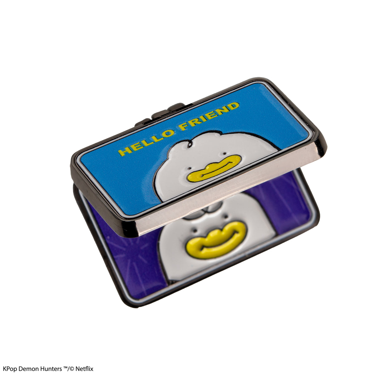 Metal pin Demon Hunters - Rujinu Letters