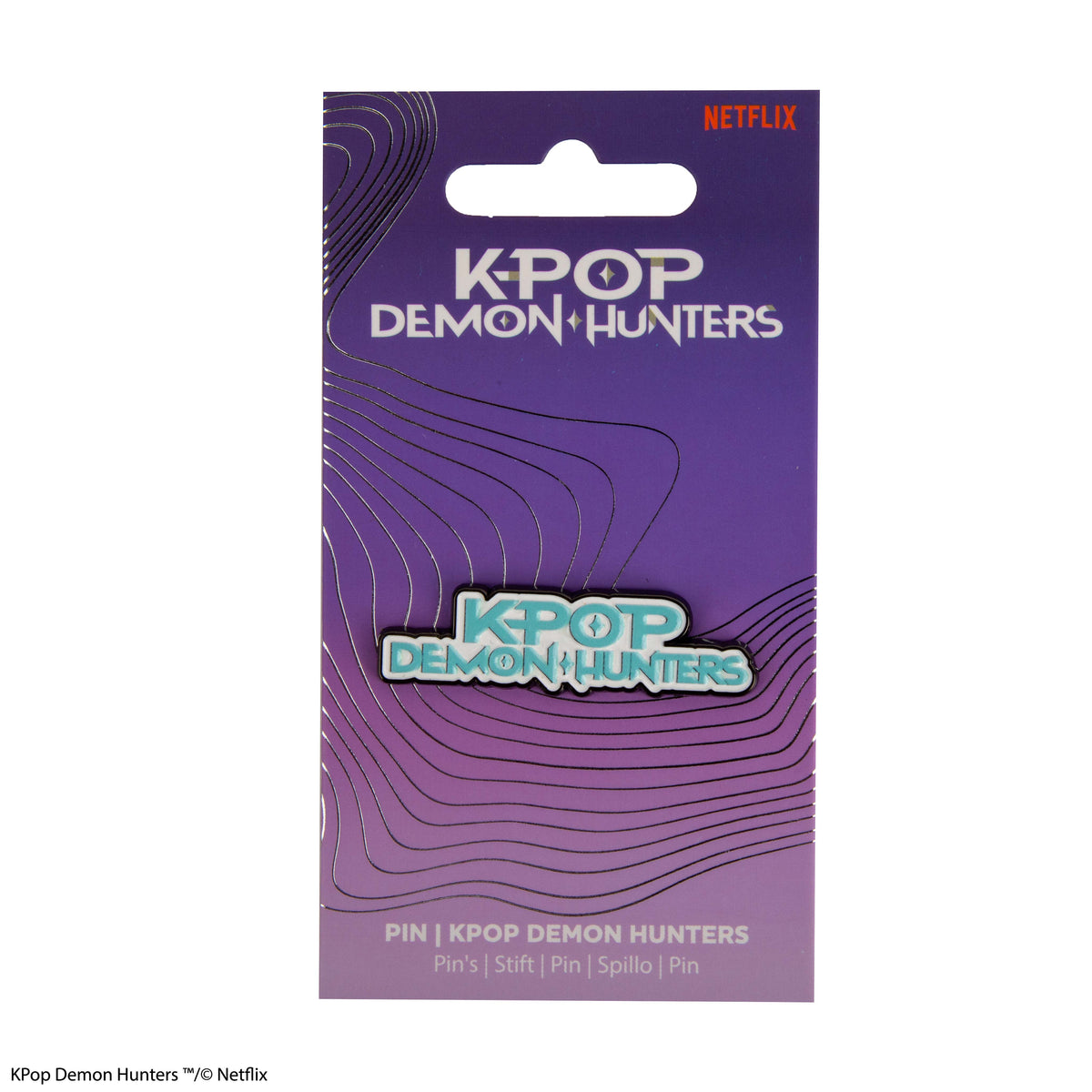 Metal pin Demon Hunters - Demon Hunters