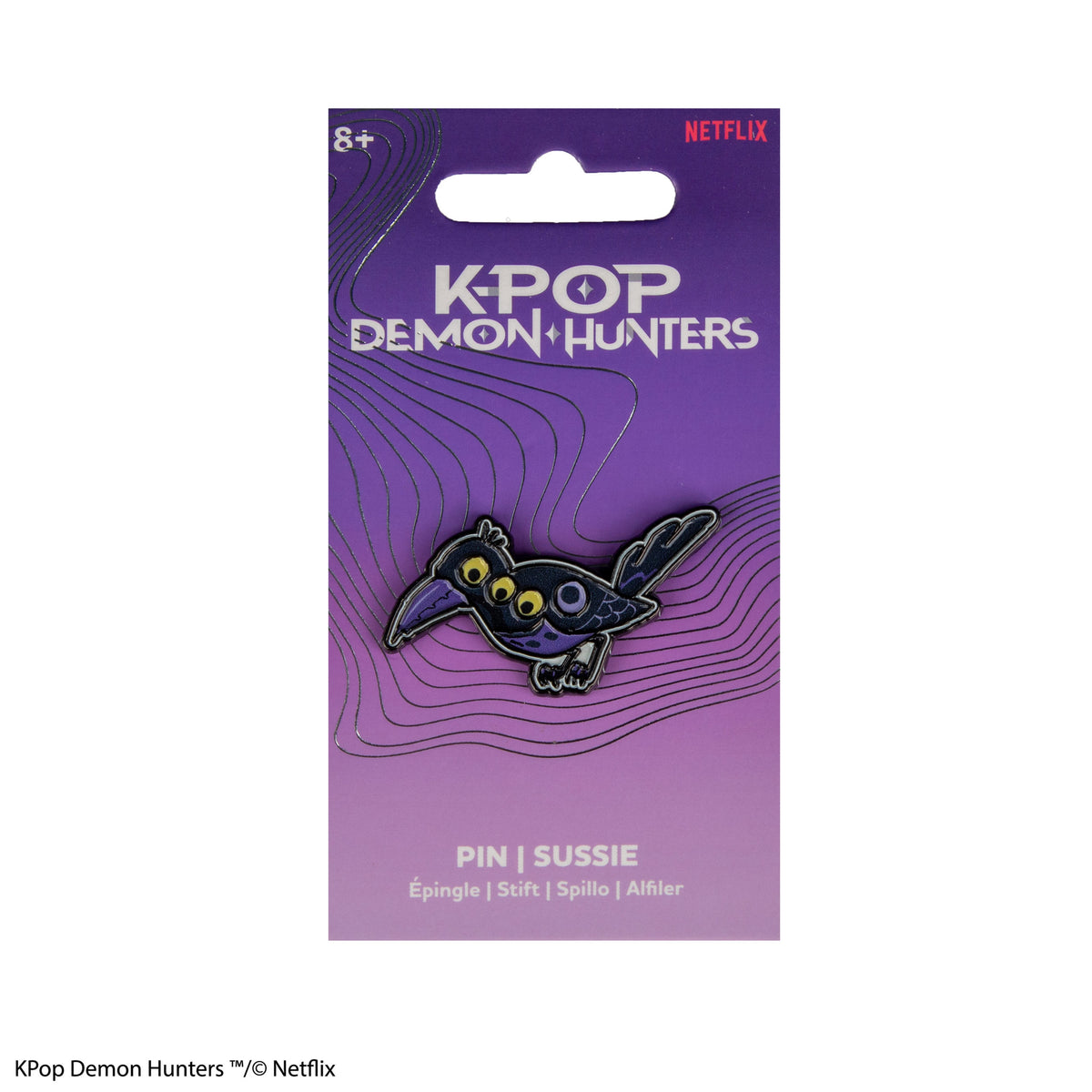Metal pin Demon Hunters - Sussie