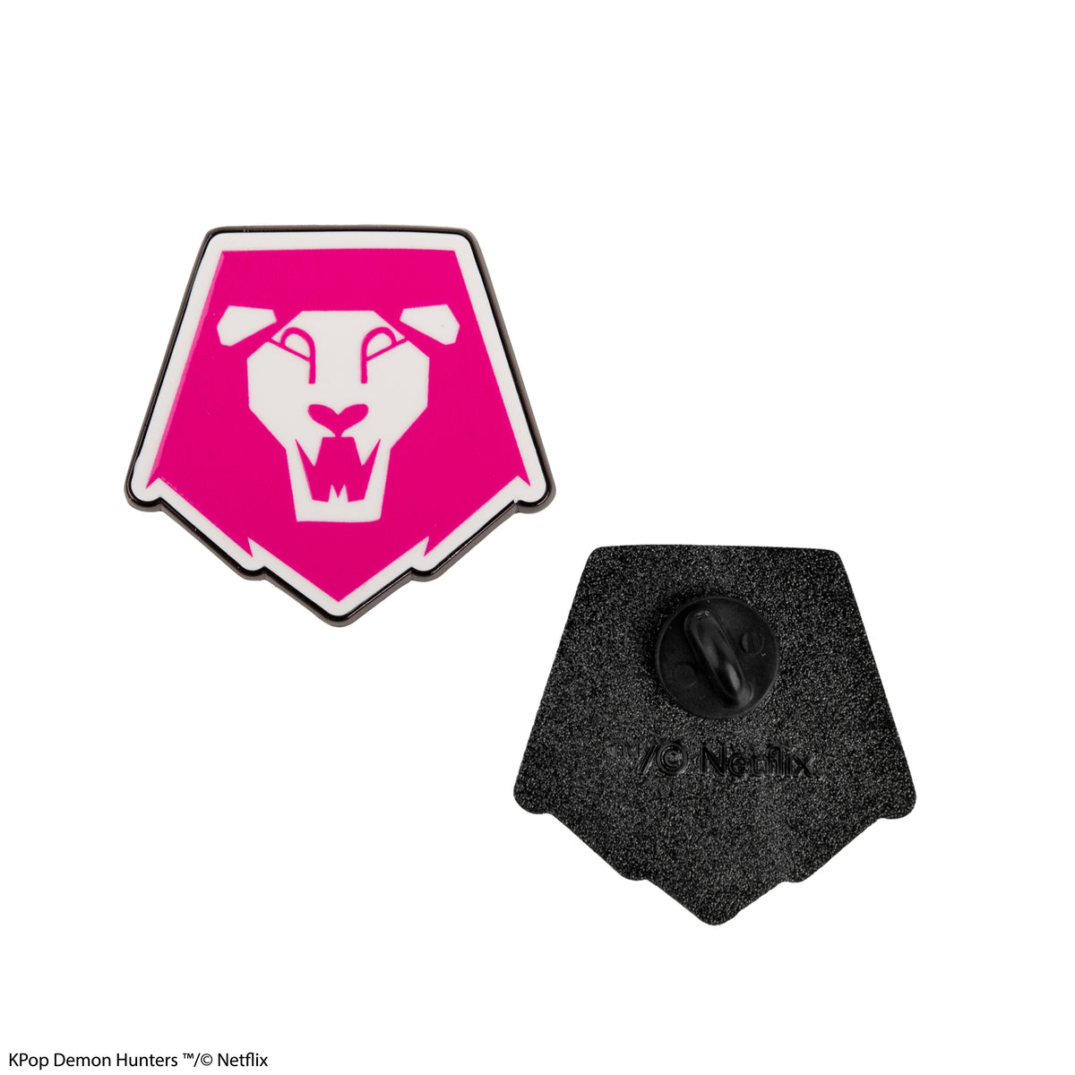 Metal pin Demon Hunters - Saja Boys logo