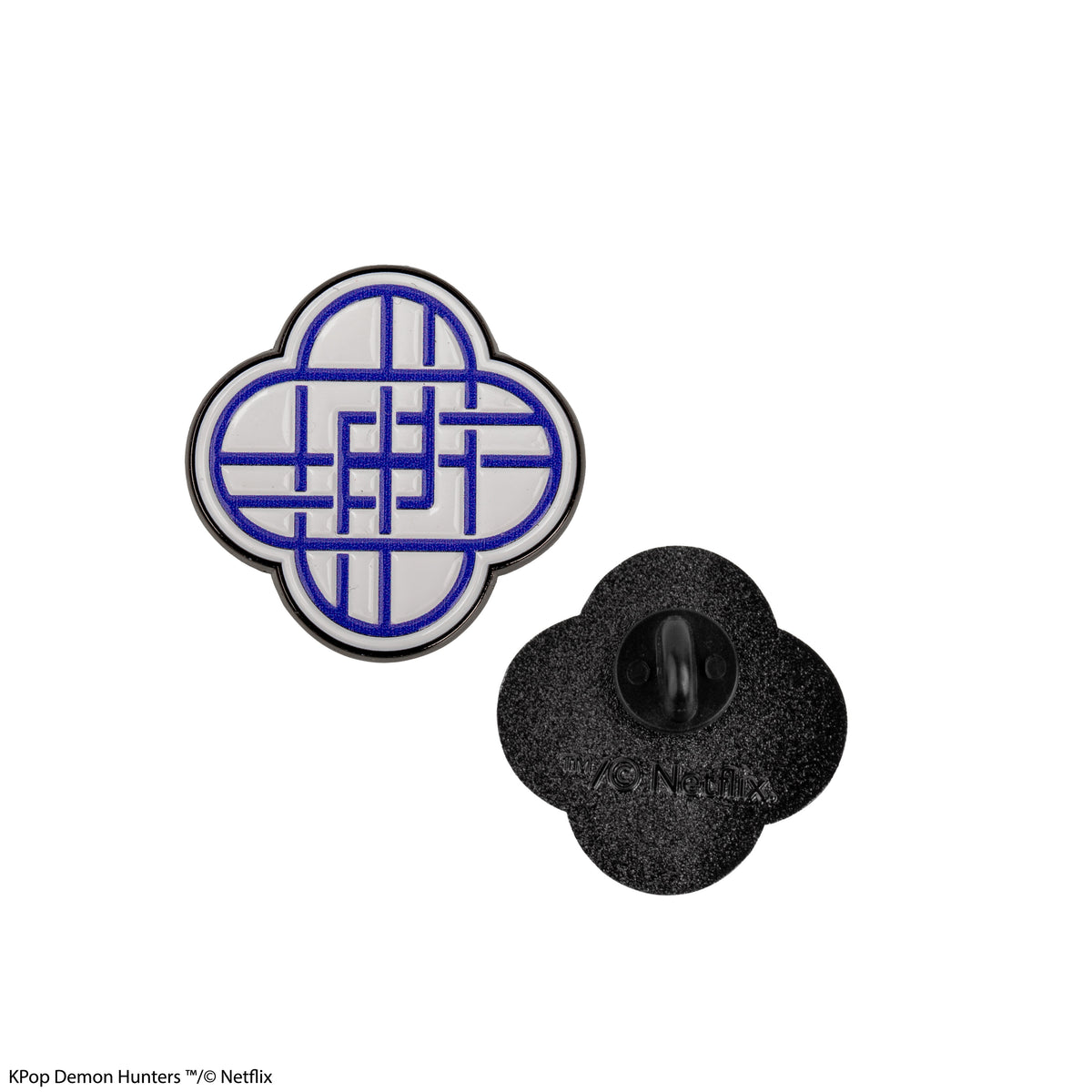 Metal pin Demon Hunters - HUNTR/X Logo