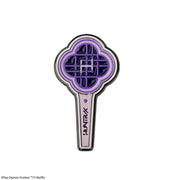 Metal pin Demon Hunters - HUNTR/X Light Stick